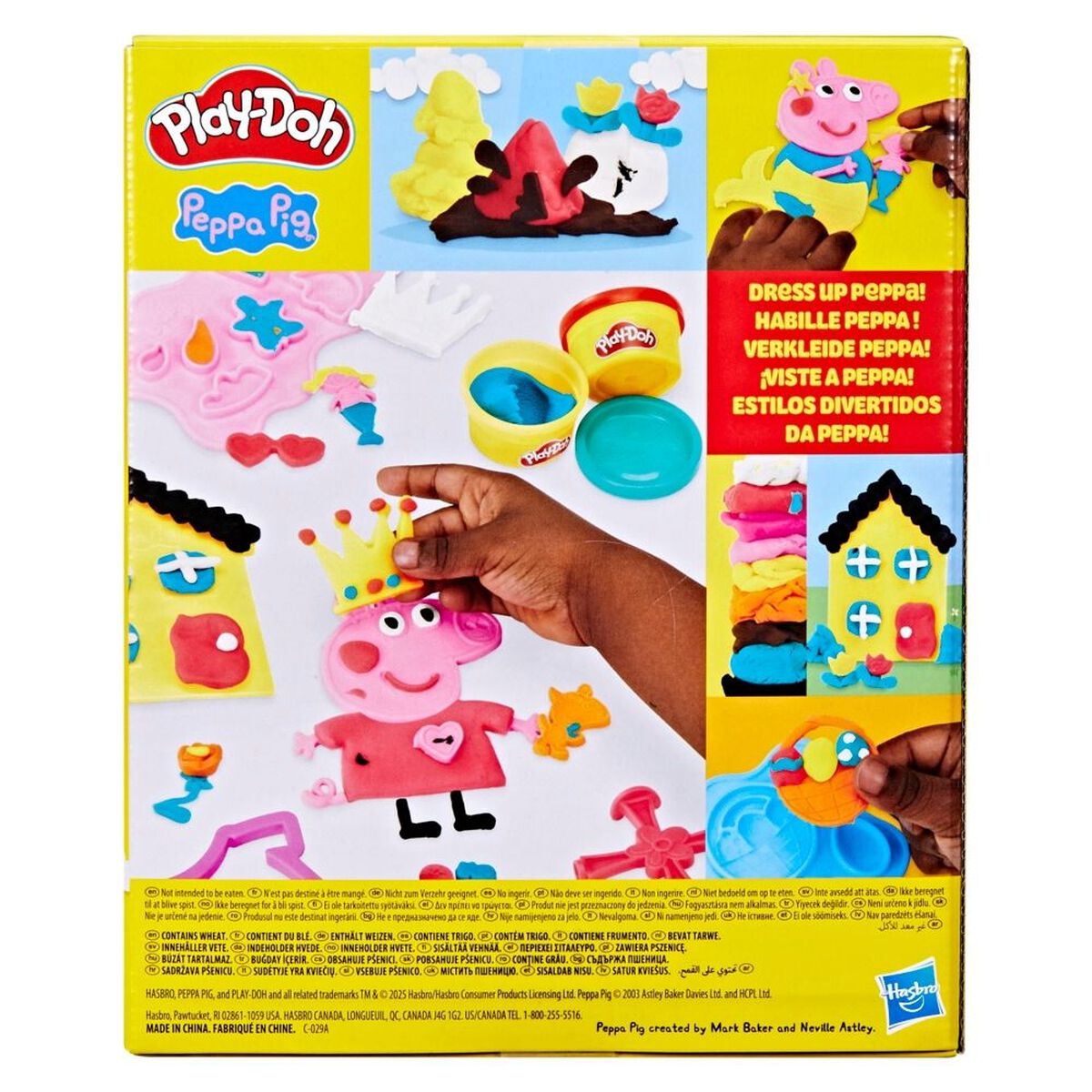 Set de Masa Moldeable Peppa Pig Set Crea y Diseña Play Doh
