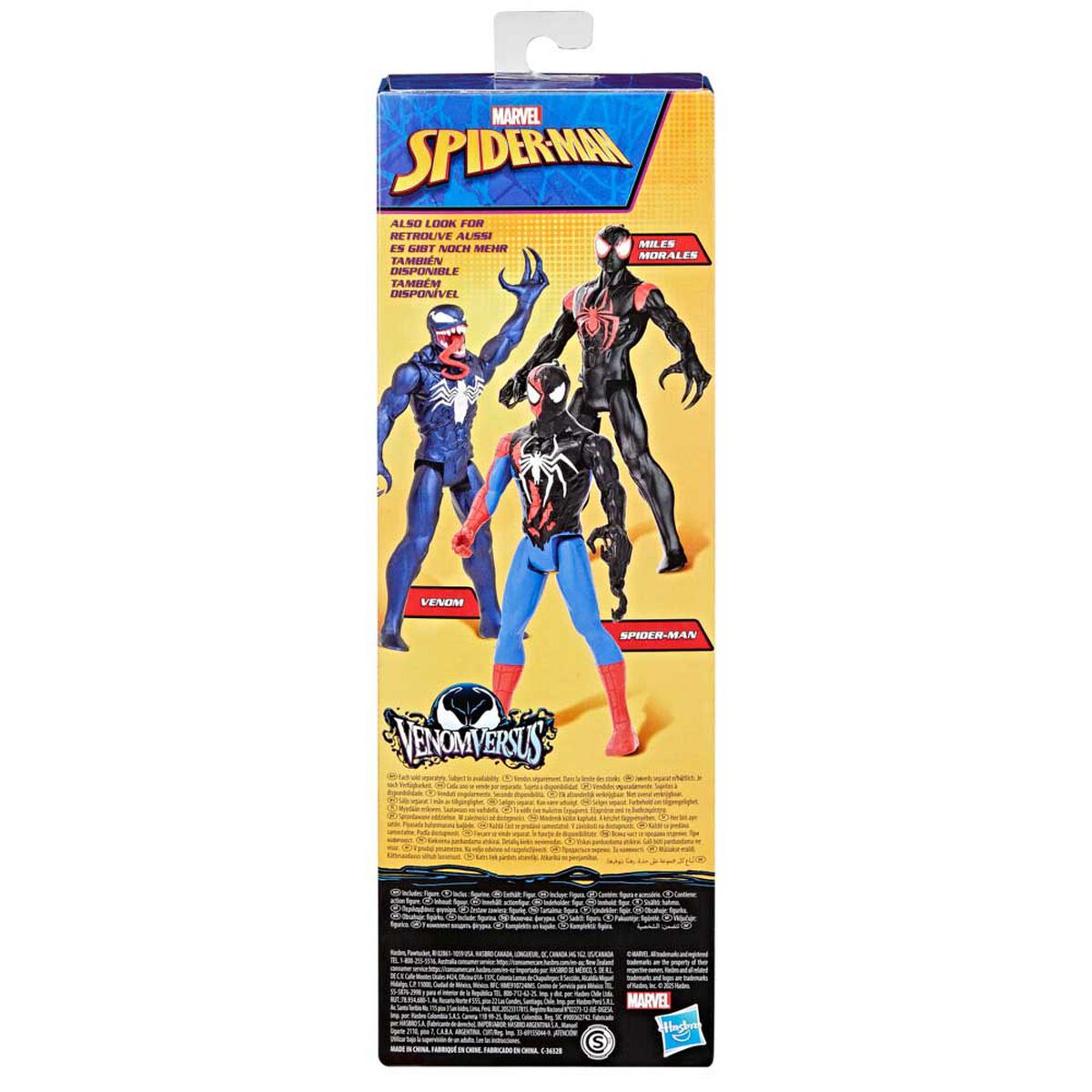 Figura de Acción Spider-Man Titan Hero Series VenomVersus Venom