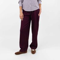 Pantalón Mujer Zibel Burdeo, Gris-Mel, Negro