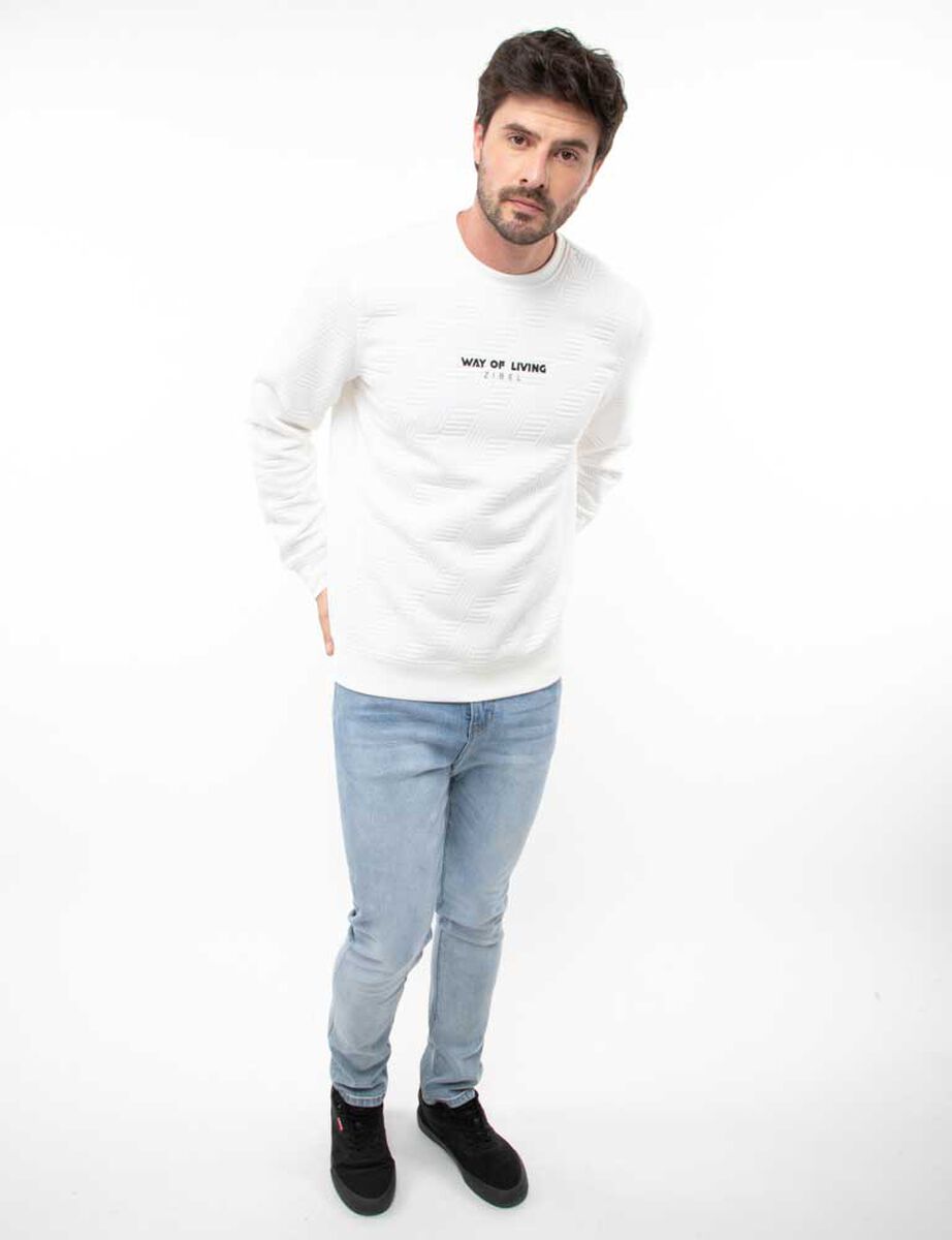 Polerón Con Estampado Hombre Zibel