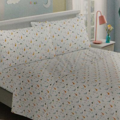 Imagen 1 del producto Juego de Sábanas Illusions 144 Hilos 1,5 Plazas Dino