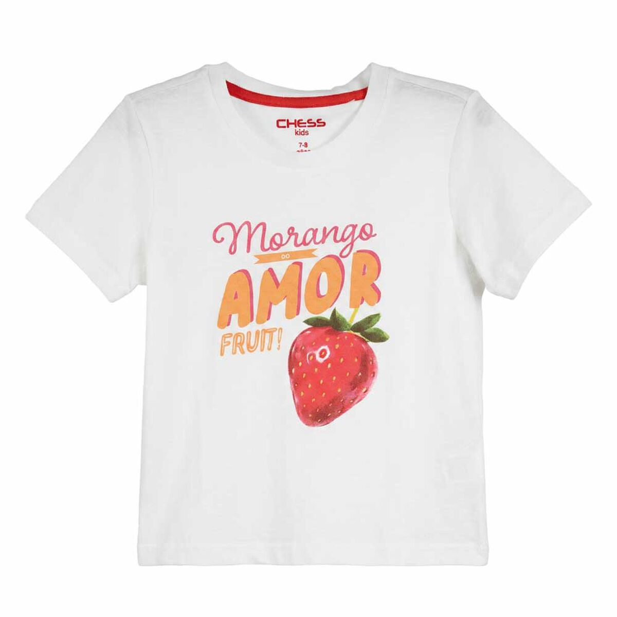 Polera Manga Corta Ni&ntilde;a Chess