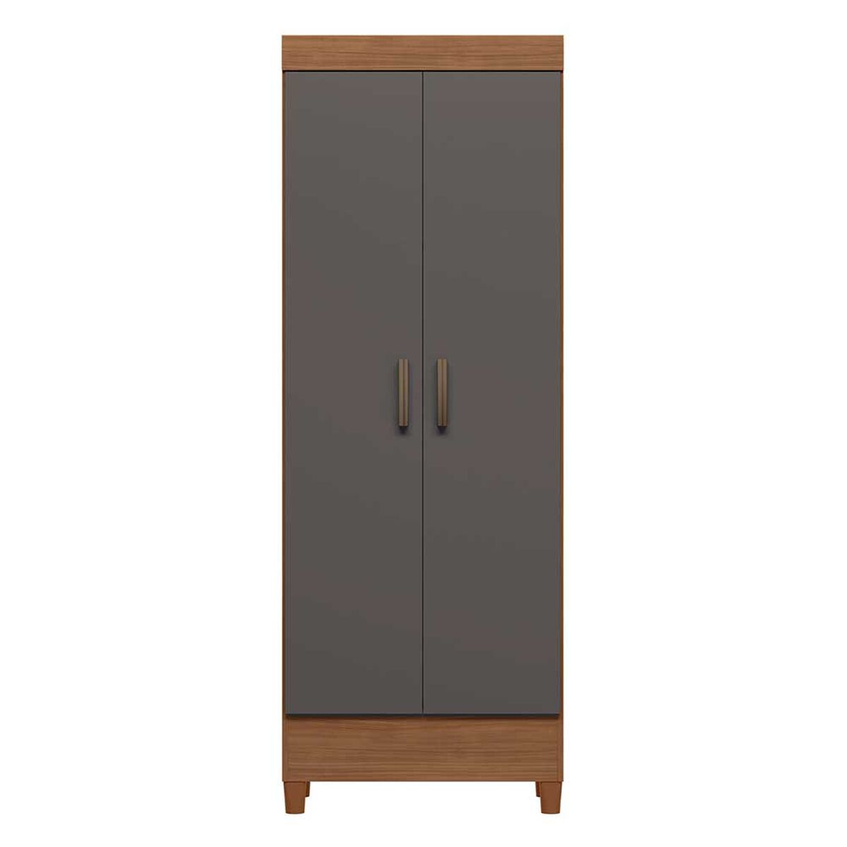 Clóset Casanova Multi Fit 2 Puertas Café y Gris