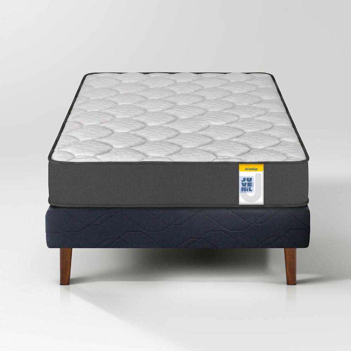 Cama Europea Drimkip 1,5 Plazas Juvenil Box