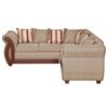Sofá Seccional Ruzam Mobel Isidora 5 Cuerpos Lino Beige