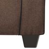 Juego de Living Innovamuebles Ducal Sofá 3 Cuerpos + Dos Sillones 1 Cuerpo Chocolate