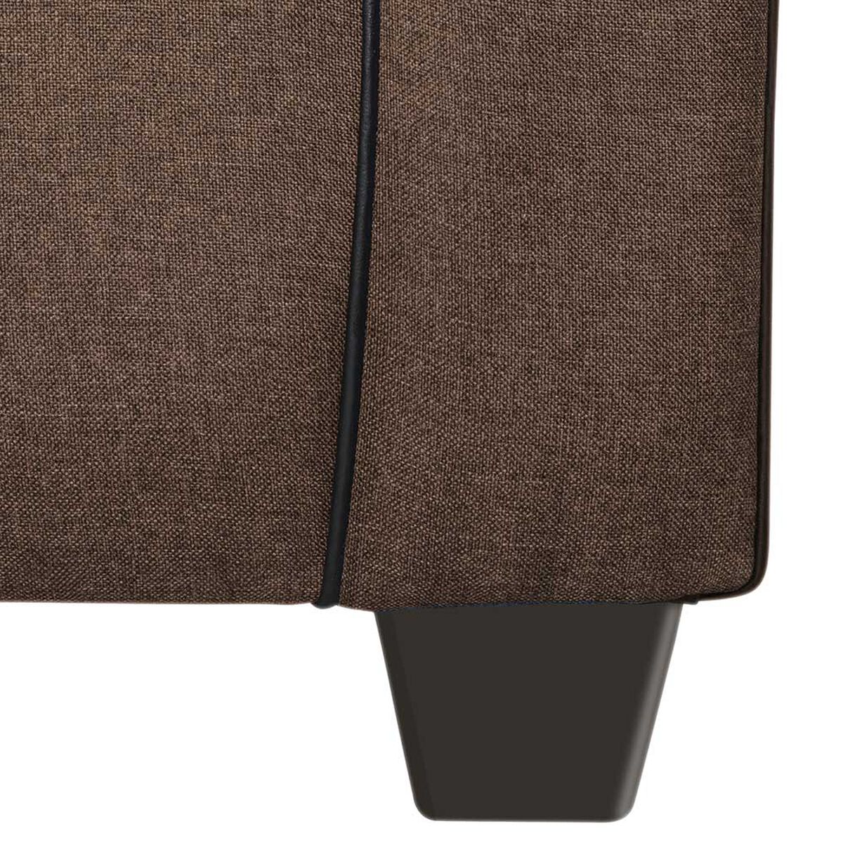 Juego de Living Innovamuebles Ducal Sofá 3 Cuerpos + Dos Sillones 1 Cuerpo Chocolate