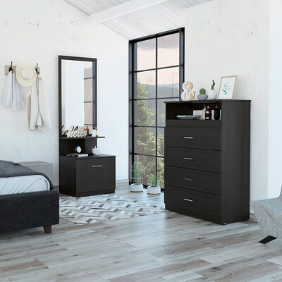 Imagen 2 del producto Cómoda + Velador Multifuncional TuHome Z-54R Dreams 11