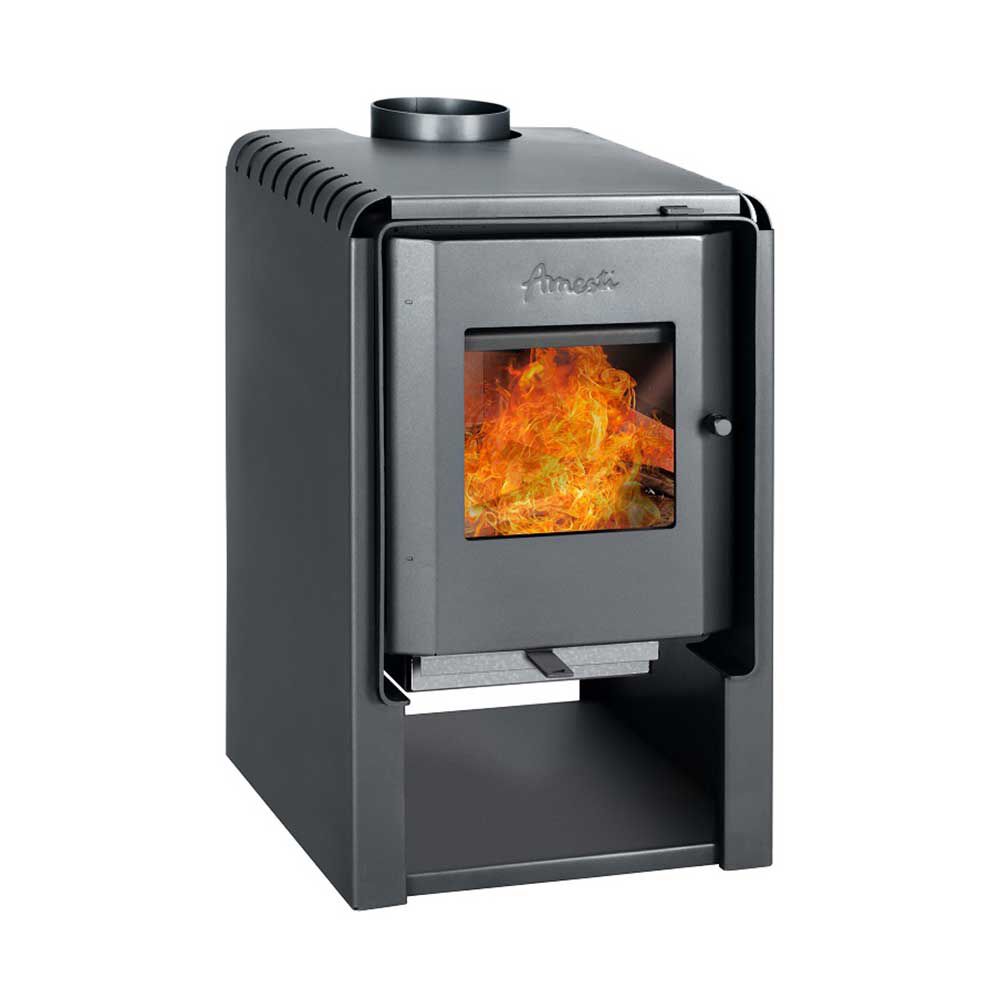 Calefactor a Leña Amesti Scantek 350 Gris