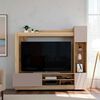 Centro de Entretenimiento TuHome Nizza Hasta 65" Duna Taupe