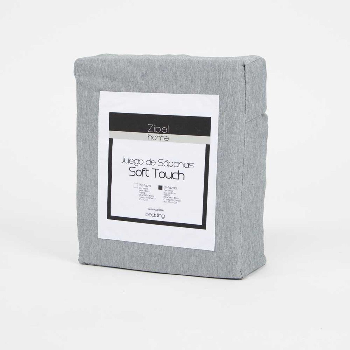 Juego de S&aacute;banas Soft Touch Zibel 1.5 Plazas