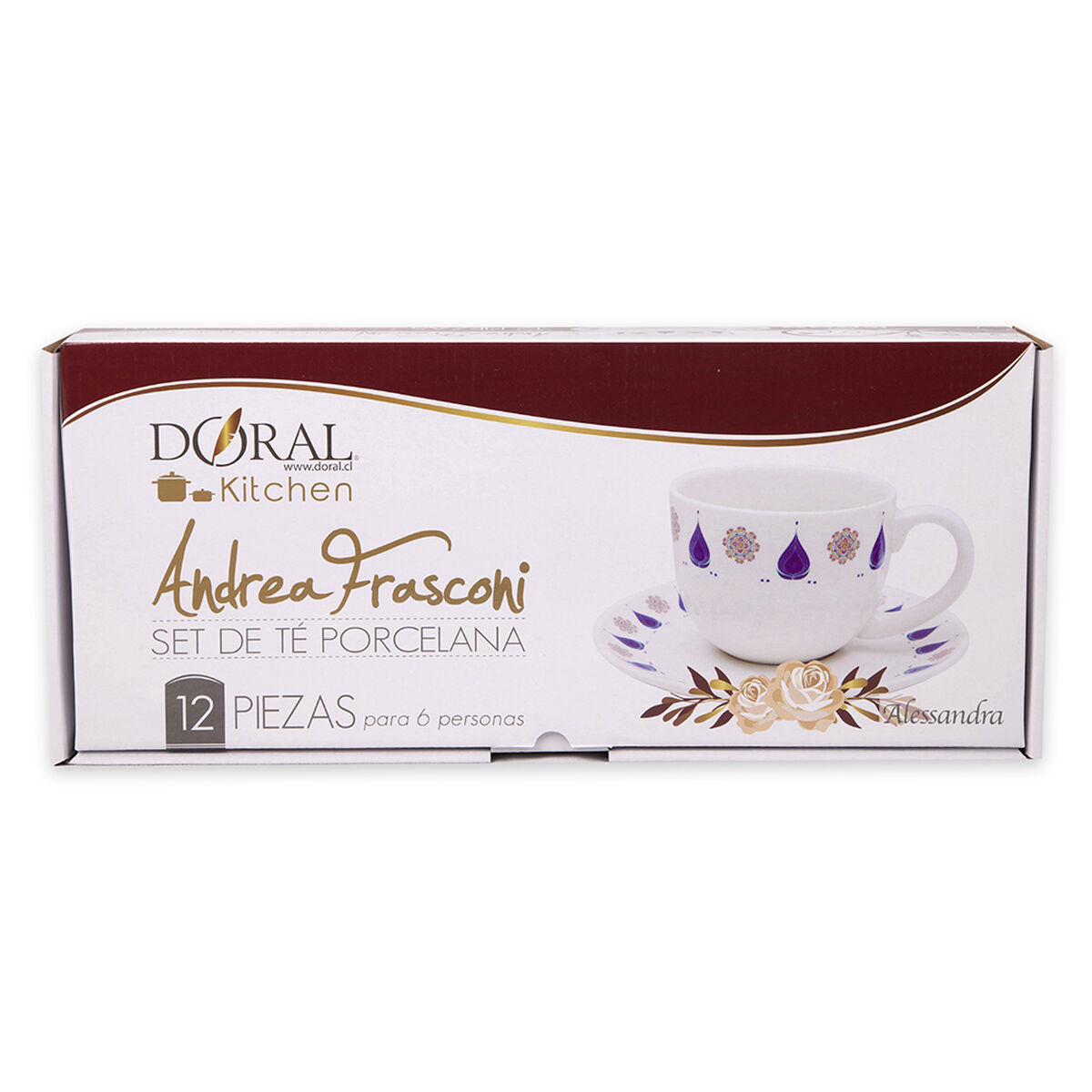Vajilla Doral Alessandra 12 Piezas