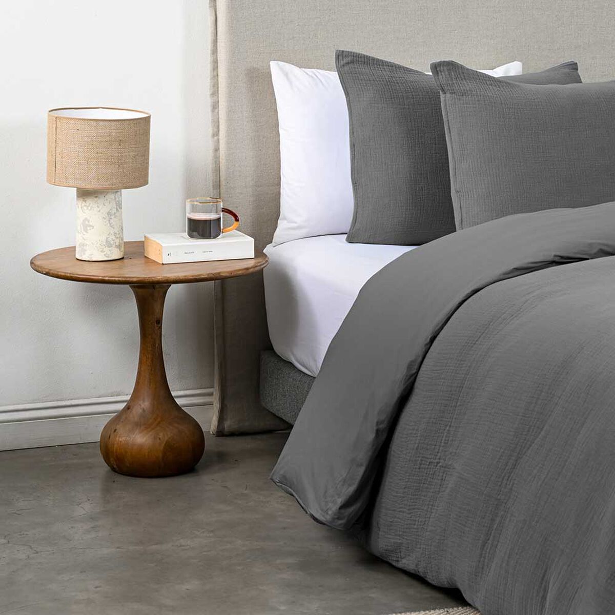 Funda de Plum&oacute;n Cannon King Gauze Gray