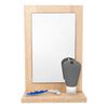 Espejo Rectangular con Repisa TuHome Shaver 35 x 23 cm