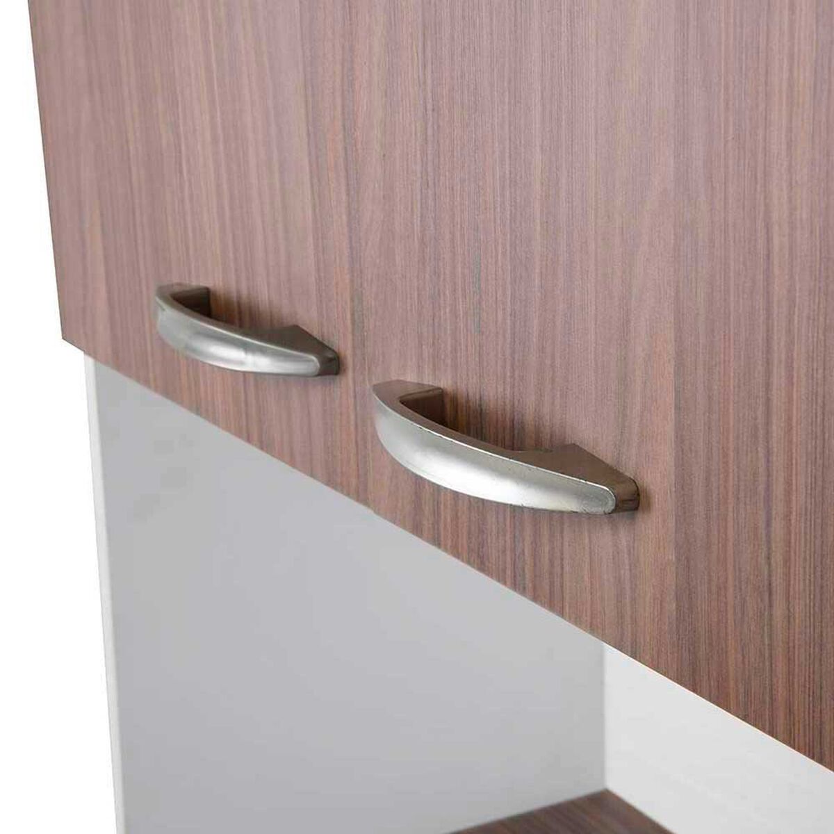 Mueble de Cocina CIC Paula Nogal Africano Blanco 1 Caj&oacute;n