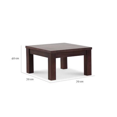 Imagen 2 del producto Mesa Lateral CIC Ñuble Chocolate