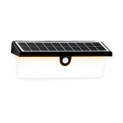 Imagen 1 del producto Aplique Solar Rectangular Contra Agua Con Sensor D Pro Outdoor