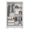 Closet Onessta Belgica 2 Puertas 2 Cajones Blanco