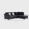 Seccional Daniels KM107RBK 4 Cuerpos Negro