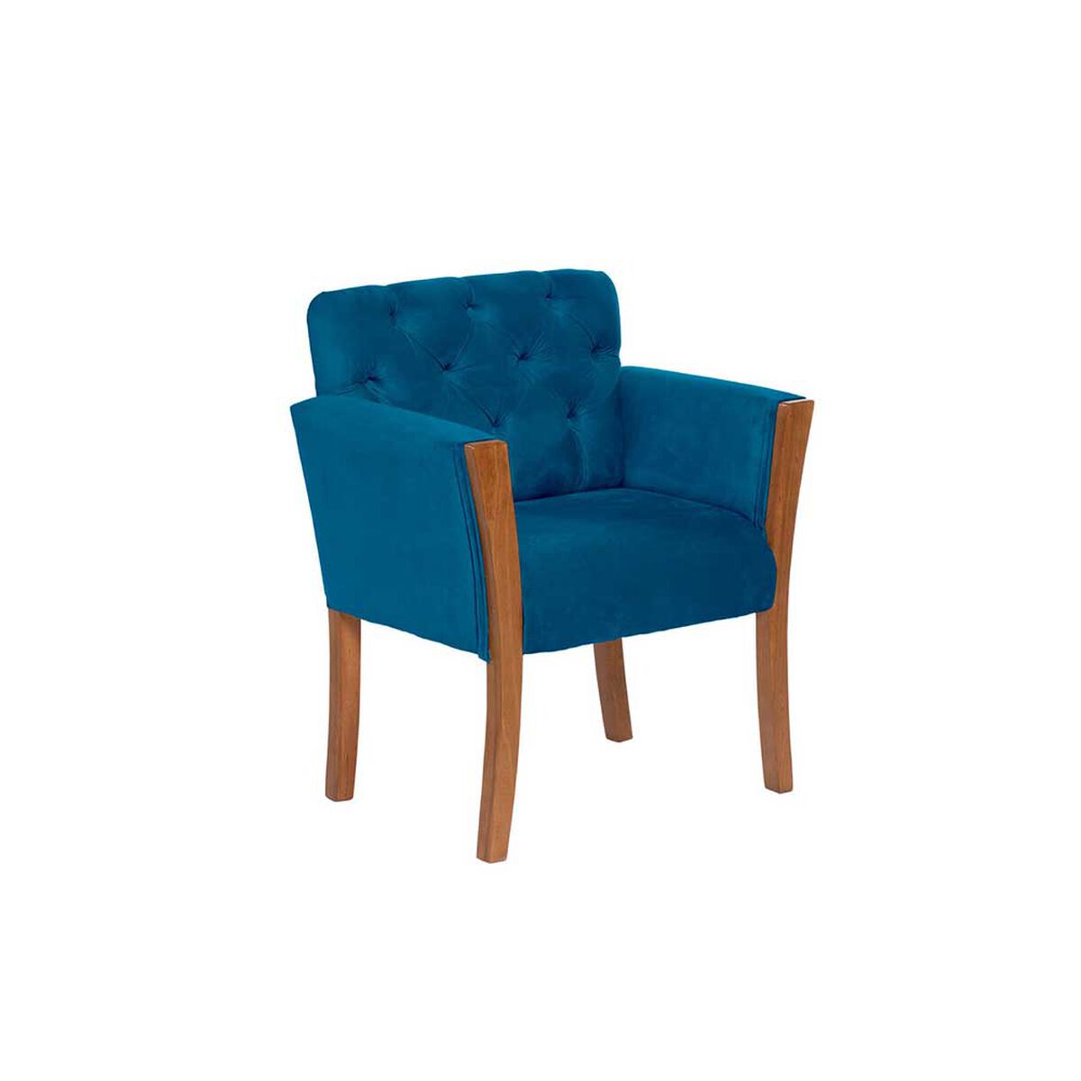 Sitial Latam Home Kiel 1 Cuerpo Azul Petroleo