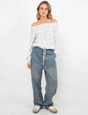 Imagen 2 del producto Blusa Campesina Mujer Icono Color-1