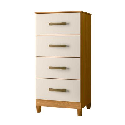 Imagen 2 del producto Cómoda Vekkahome Mobi 4 Cajones Café