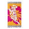Toalla de Playa Velour Casanova Aloha 75 x 150 cm