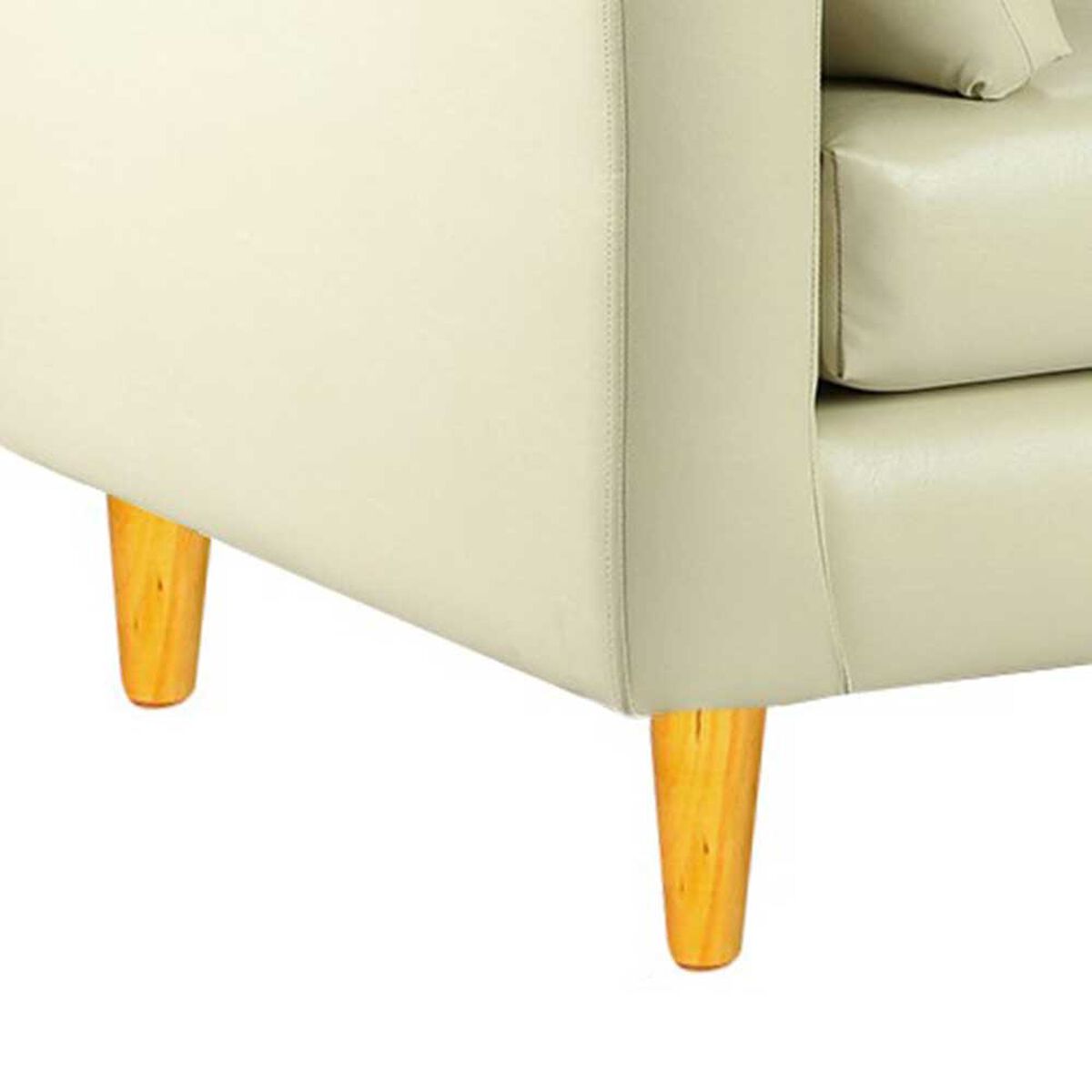 Sofá Bodevir Sky PU 04 3 Cuerpos Beige 