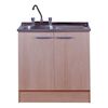 Mueble de Cocina Mobikit Kit 80 Derecho Beige 2 Puertas