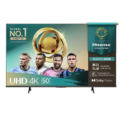 Imagen 1 del producto Smart TV LED 50"" Hisense Ultra HD 4K 50A6NV