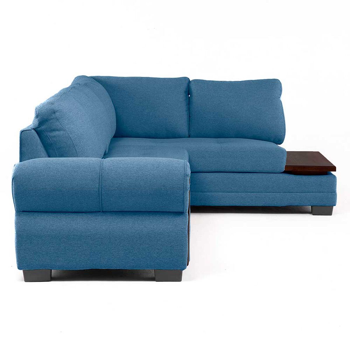 Sof&aacute; Seccional Living Factory Michigan 6 Cuerpos Azul