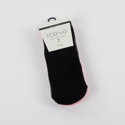 Imagen 1 del producto Pack 3 Calcetines Corto Icono