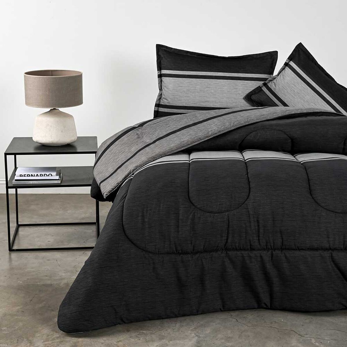 Plumón Cannon 2 Plazas Yarn Negro