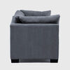 Sof&aacute; Muebles MPR Edimburgo 2 Cuerpos Gris Oscuro