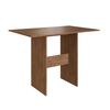Juego de Cómedor Home Mobili Sabia 4 Sillas Marrón