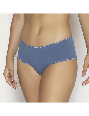 Imagen 2 del producto Pack 2 Calzones Pantaletas Mujer Palmers Celeste, Negro