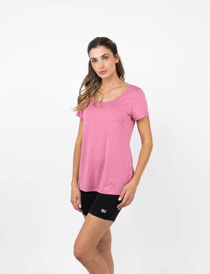 Imagen 1 del producto Polera Deportiva Mujer Black County Fucsia, Gris