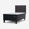 Cama Europea Rosen 1.5 Plazas Tempo + Respaldo Lucio