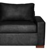 Sofá Cama Latam Home Livorno 3 Cuerpos Negro