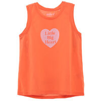 Polera Sin Manga Niña Mila Coral