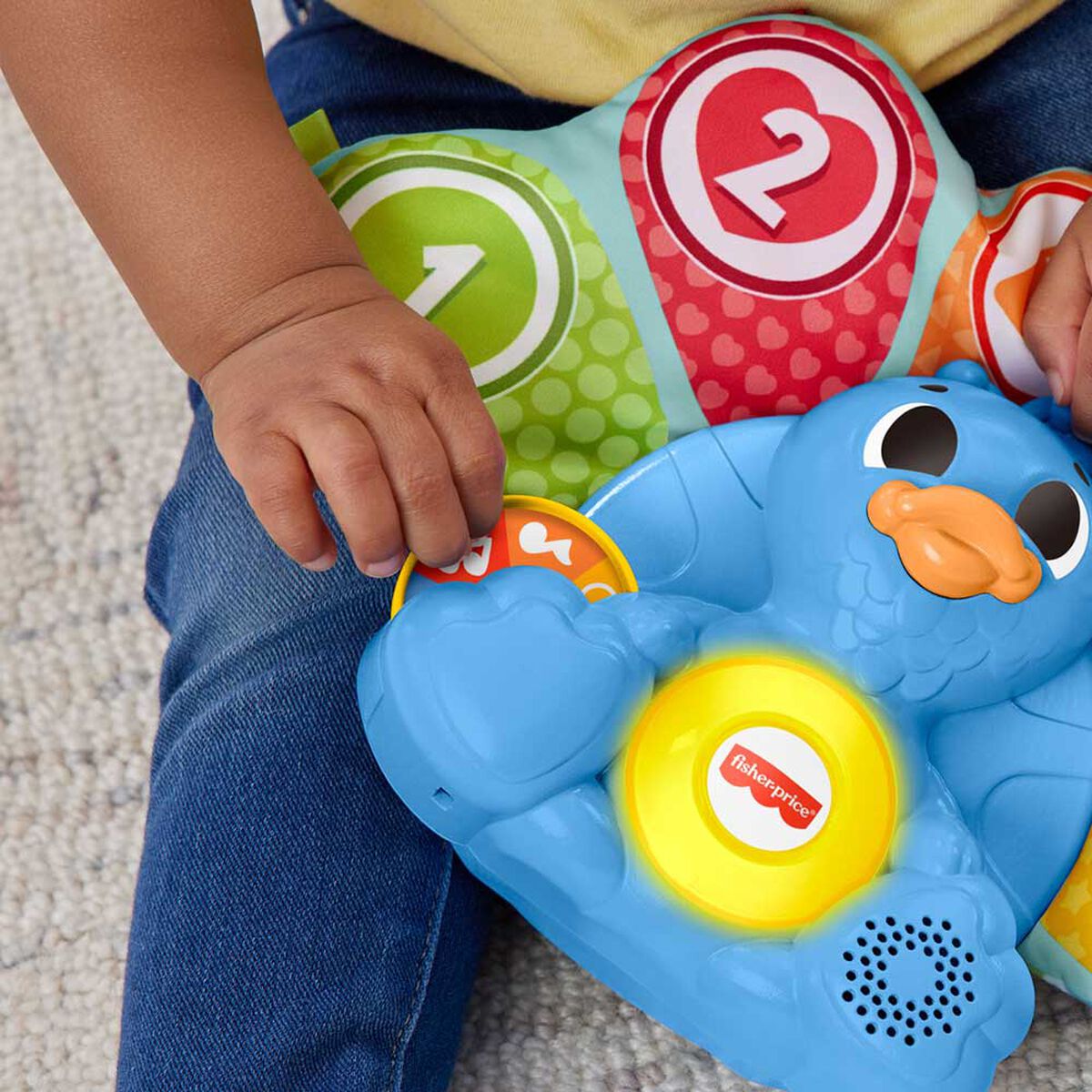 Juguete Pavo Real Plumas Coloridas Fisher-Price