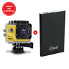 Cámara Web y Deportiva Mlab iSport Pro Cam HD Amarilla + Batería Externa Portátil