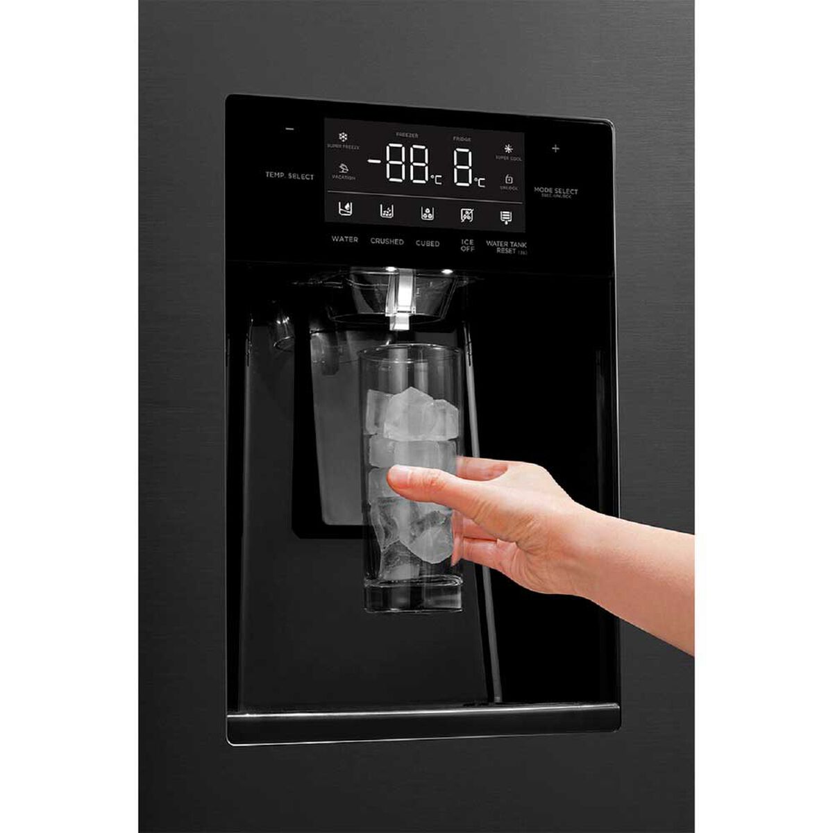 Refrigerador Side by Side Midea MDRS761FGEDX 372 lts.