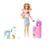 Barbie Muñeca Viajera con Accesorios