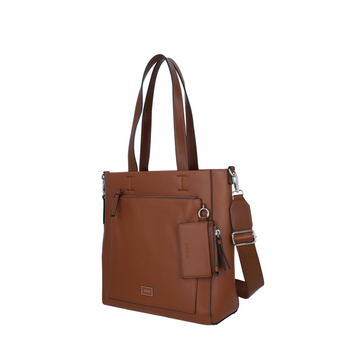 Cartera Tote Secret Nara ST6 M Caf&eacute;
