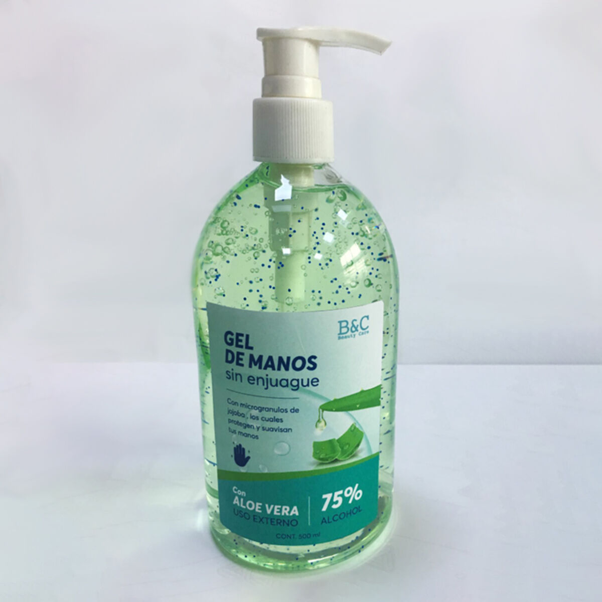 Gel de Manos sin Enjuague, Higienizante 500 ml B&C