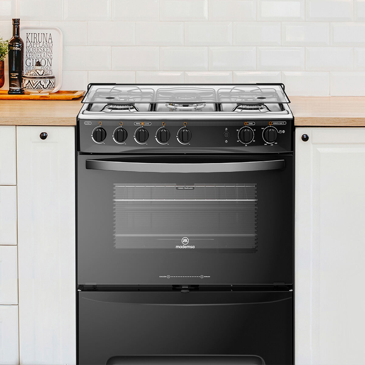 Cocina a Gas Mademsa M 940 T 5 Quemadores