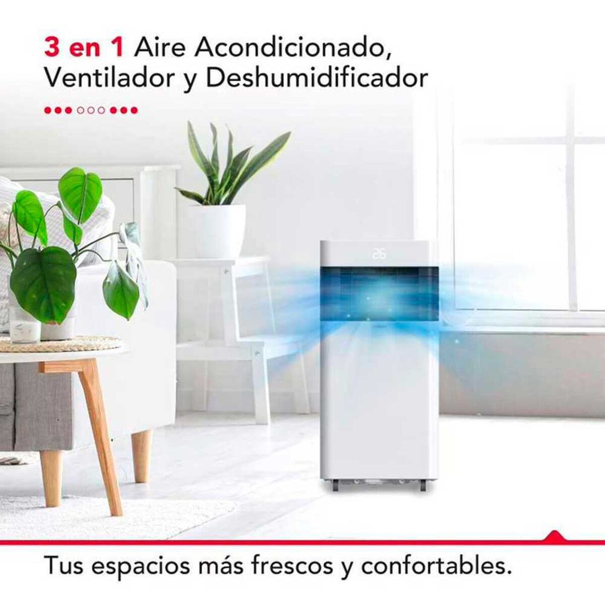 Aire Acondicionado Port&aacute;til Thorben Thor Pac 3 En 1 8000 Btu