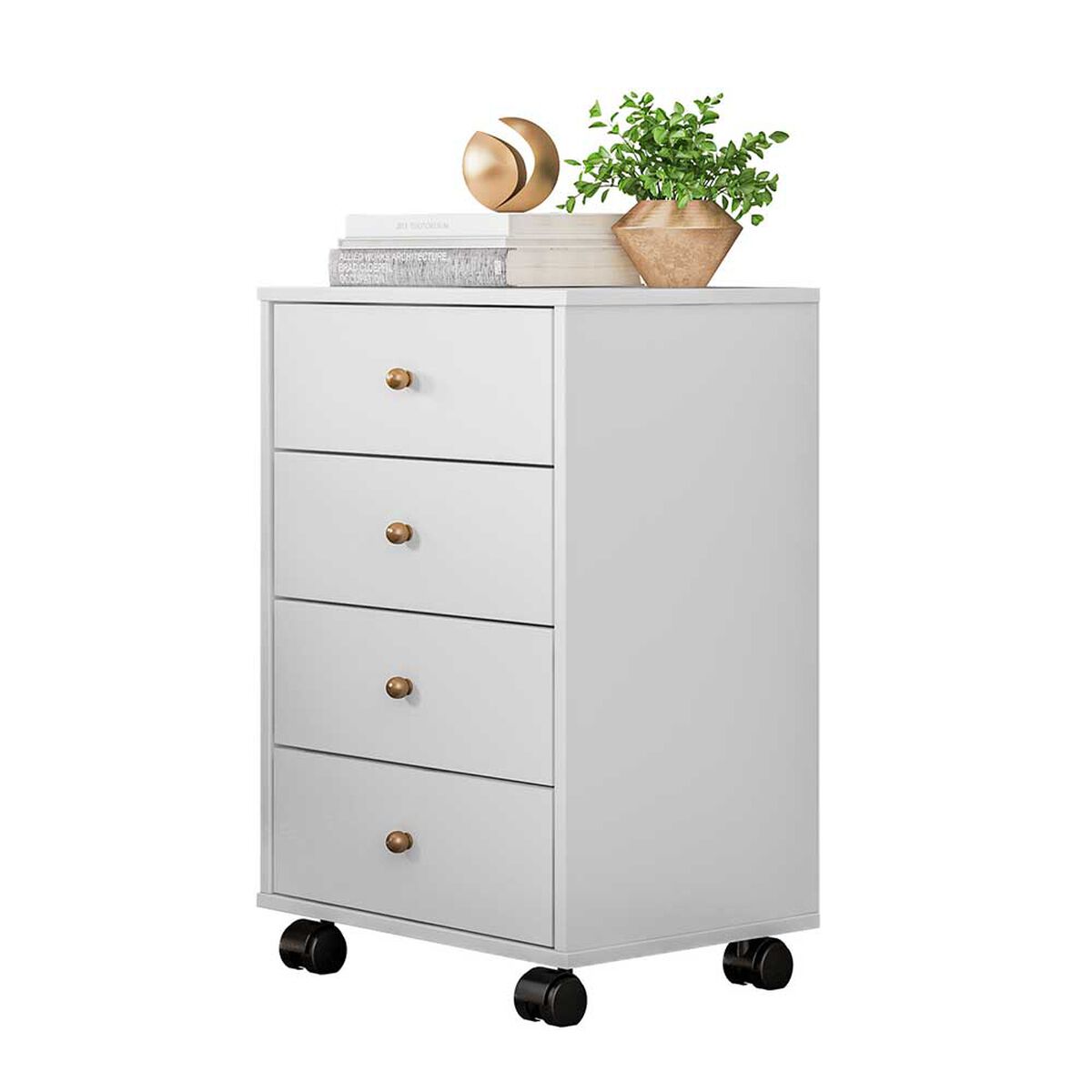 Cajonera Rodler RD826 Blanco 45 x 36 cm.