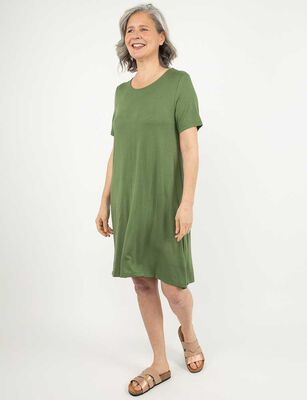 Imagen 2 del producto Vestido Midi Manga Corta Mujer Portman Club Verde